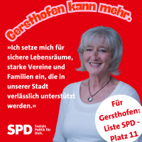 Gabriele Schmidthals-Pluta - Liste SPD - Platz 11